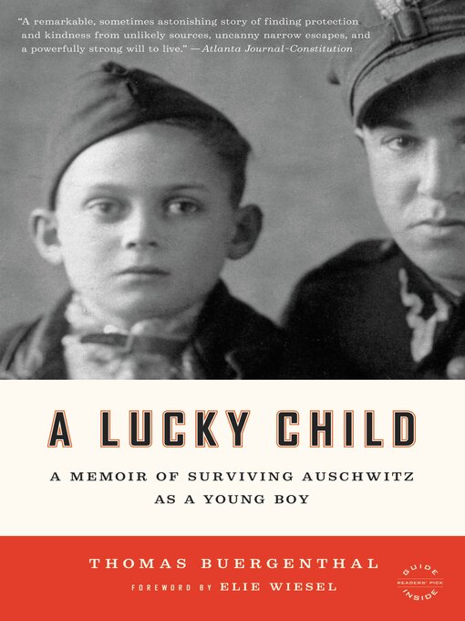 Title details for A Lucky Child by Thomas Buergenthal - Wait list